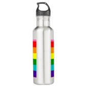 Bouteille D'eau Une Belle Flacon De Boissons Métalliques (Dos)