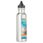 Bouteille D'eau Une journée à la plage avec Jasper et Amis (Gauche)