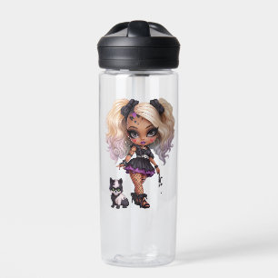 Bouteille D'eau Une mignonne fille Halloween Collection de design