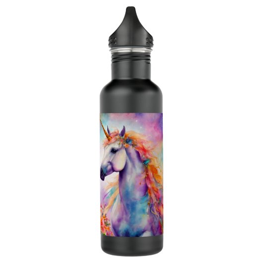 Bouteille D'eau Unicorne couleur Pastel (Gauche)