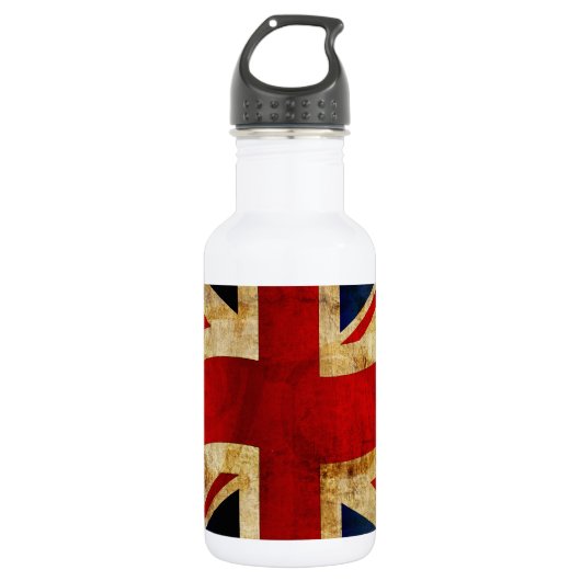 Bouteille D'eau Union Jack (Devant)