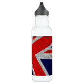 Bouteille D'eau Union Jack sur l'impression en fibre de carbone (Droite)