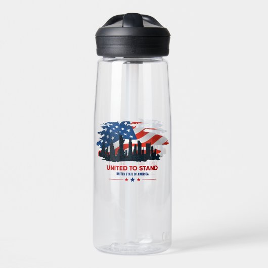 Bouteille D'eau Unis pour tenir | 739ml (Avant)