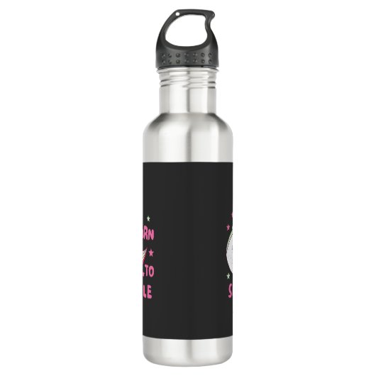 Bouteille D'eau Unisex Born to Sparkle (Devant)
