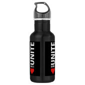 Bouteille D'eau Unite Democracy Political 18oz (Dos)