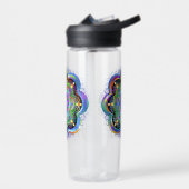Bouteille D'eau Univers Mandala Couleurs Psychédéliques (Gauche)