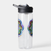 Bouteille D'eau Univers Mandala Couleurs Psychédéliques (Droite)