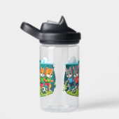 Bouteille D'eau Unstoppable Furry Friends (Arrière Complet)