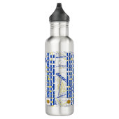 Bouteille D'eau Uruguay Drapeau patriotique (Droite)