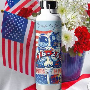 Bouteille D'eau USA 1776-2026 Commémoratif Personnalisé