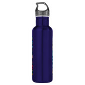 Bouteille D'eau Vacances Aloha Océan Tropical (Dos)