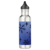 Bouteille D'eau Vacances Bleu Neige Flacons (Droite)