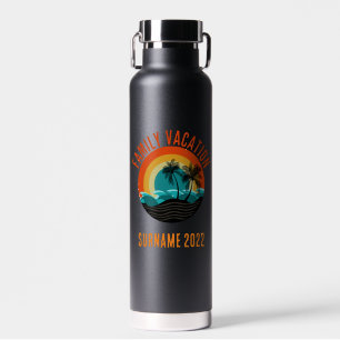 BOUTEILLE D'EAU VACANCES EN FAMILLE PERSONNALISÉES 