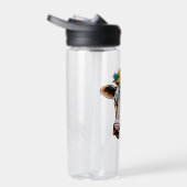 Bouteille D'eau Vache à fleurs (Droite)