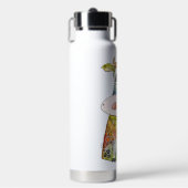 Bouteille D'eau Vache blanche couleur blanc mignon (Salle de sport)