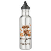 Bouteille D'eau Vache Chek Automne Highland (Droite)