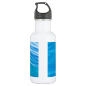 Bouteille D'eau vague d'eau bleue cool (Dos)