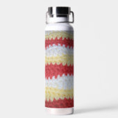 Bouteille d'eau - Vagues afghanes chaudes (Arrière)