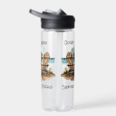 Bouteille D'eau Vagues océaniques brise été (Droite)