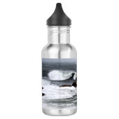 Bouteille D'eau Vagues océaniques qui s'écrasent (Gauche)