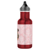 Bouteille D'eau Valentine Rose Min Pin (Droite)