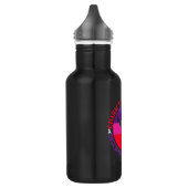 Bouteille D'eau Valeurs fondamentales des arts martiaux - Karate (Gauche)