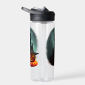 Bouteille D'eau Vampire Chat et Assistant Citrouille Halloween Sur (Droite)