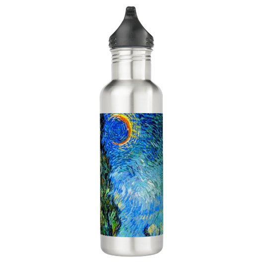 Bouteille D'eau Van Gogh Road avec Cypress et Star (Droite)