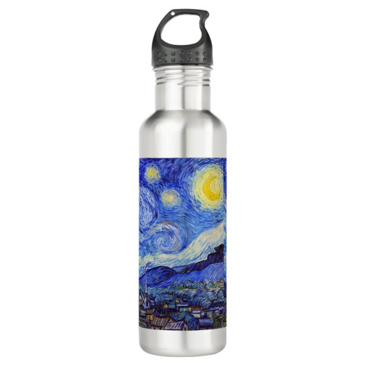 Bouteille D'eau Van Gogh , “Starry Night” (Devant)
