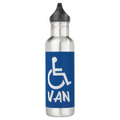 Bouteille D'eau Van Handicapé (Droite)