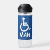 Bouteille D'eau Van Handicapé (Arrière)