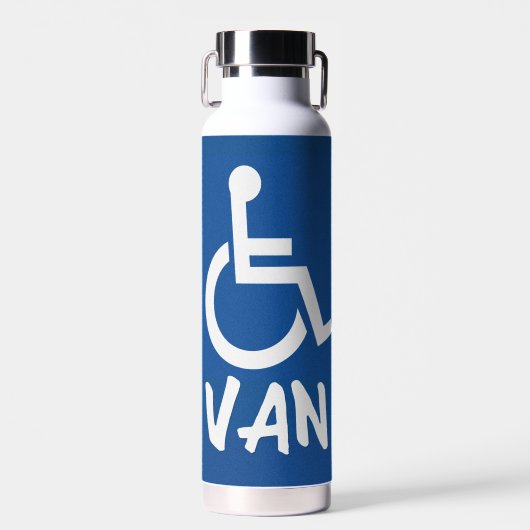 Bouteille D'eau Van Handicapé (Avant)