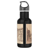 Bouteille D'eau Vancouver Personnalisé Gastown (Dos)