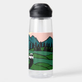 Bouteille D'eau VANLIFE Sunrise Mountain Explorez l'aventure (Arrière)