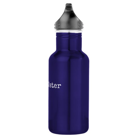 Bouteille d'eau végétalienne (Droite)