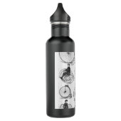 Bouteille D'eau Vélo à grande roue Penny Farthing (Gauche)