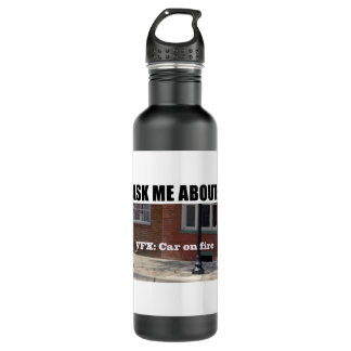 Bouteille D'eau Vélocipastor VFXcar en feu Classic T Shirt