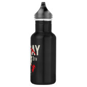 Bouteille D'eau Vendredi 13 | Armes - Masque de hockey (Droite)