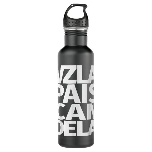 Bouteille D'eau Venezuela Pais Candela Venezuela (Devant)