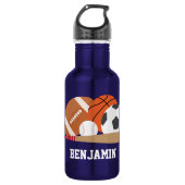 Bouteille D'eau Ventilateur sportif personnalisé (Devant)