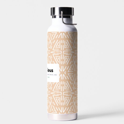 Bouteille D'eau Ventilation Adjective - Gracieuse (Gauche)