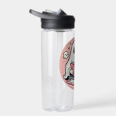 Bouteille D'eau Ver luisant bibliophile (Droite)