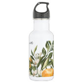 Bouteille D'eau Verger d'agrumes botaniques Orange (Devant)