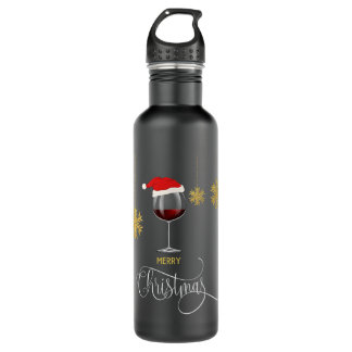 Bouteille D'eau Verre de Noël Noël Noël Noël Noël Noël Noël Noël N
