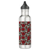 Bouteille D'eau Verre tendu Rouge Rose citron thermique (Droite)