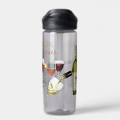 Bouteille D'eau Verres de SlipperyJoe Verres de raisins fermentés (Arrière)