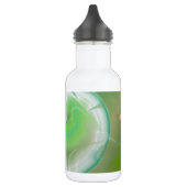 Bouteille D'eau Vert abstrait de la géométrie créé par Tutti (Gauche)