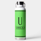 Bouteille D'eau Vert brillant (Plage)