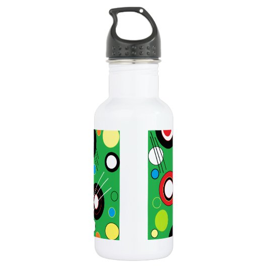 Bouteille D'eau Vert coloré (Dos)