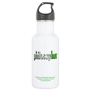 Bouteille D'eau vert de philosophe